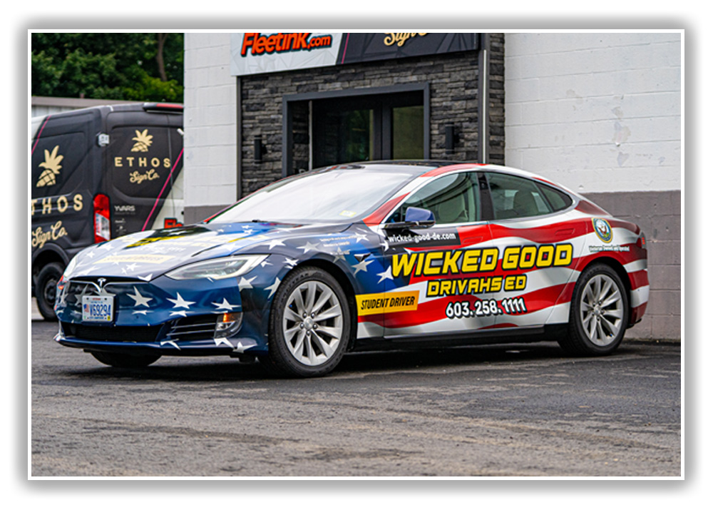 wicked good drivah wrap